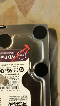 هارددیسک اینترنال وسترن دیجیتال مدل Purple WD30PURX ظرفیت 3 ترابایت