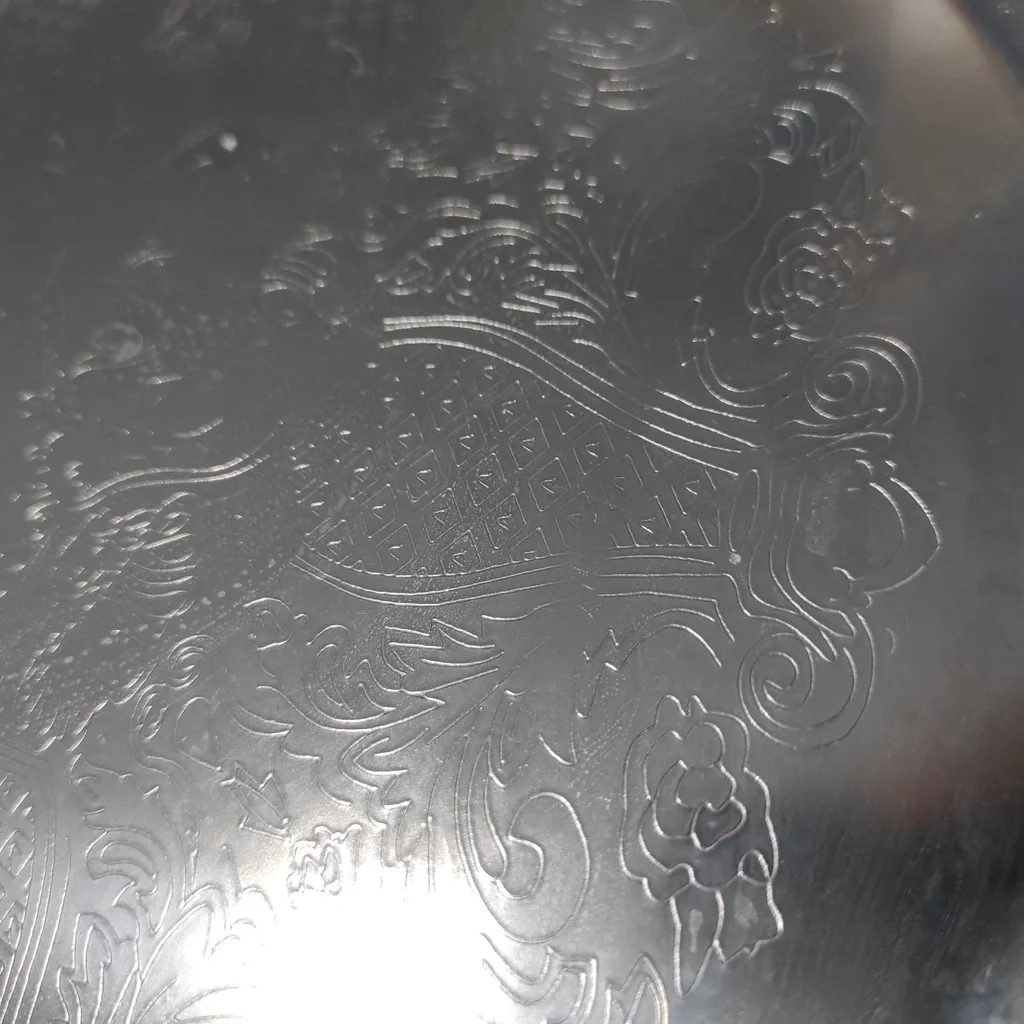 سینی ایلیا استیل مدل گرد کد 102