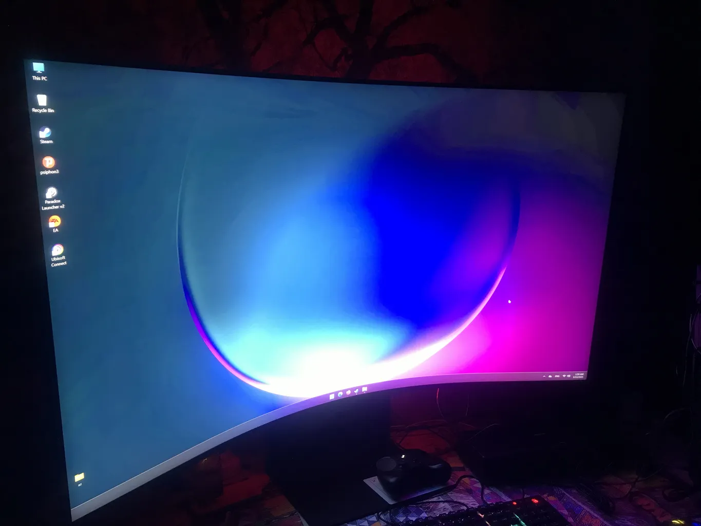 مانیتور خمیده گیمینگ 55 اینچ سامسونگ مدل Odyssey Ark LS55BG970NMXUE