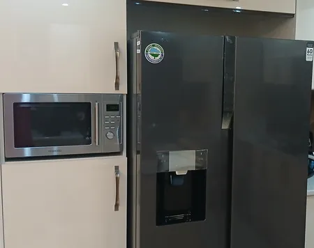 یخچال فریزر ساید بای ساید 28 فوت ایکس ویژن مدل HS600-WI/SI