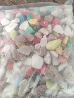 سنگ تزیینی آکواریوم مدل 5col وزن 1کیلوگرم