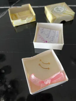 پیرسینگ ابرو زنانه پایتخت مدل PS787