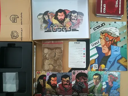 بازی فکری کودتا پلاس مدل coup plus