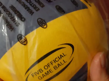 توپ والیبال چرمی بتا مدل MVA6000 سایز 5