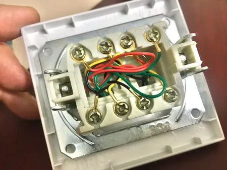 سوکت تلفن دوقلوی دلند مدل آسا