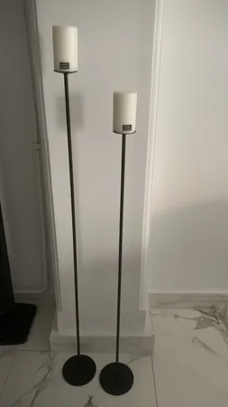 شمع آلفا طرح استوانه ای مدل 10*6 مجموعه 2 عددی