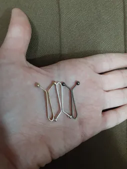 گیره روسری کد 7 بسته 3 عددی