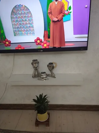 گلدان دکوری طرح افسوس مجموعه 3 عددی