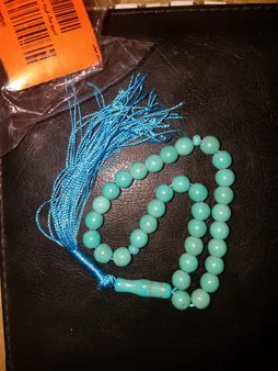 تسبیح سنگ فیروزه مدل t221