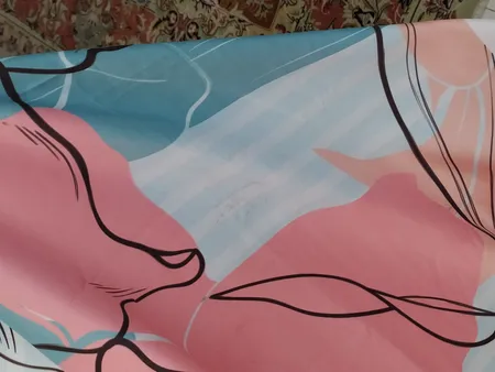 روسری زنانه مدل ابریشم جدید بهاره طرح لاکچری کد ana-3011