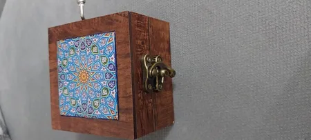 جعبه موزیکال مدل  آینه دار طرح سنتی