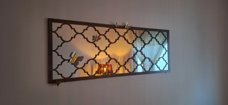 آینه مدل  قدی طرح ستایش