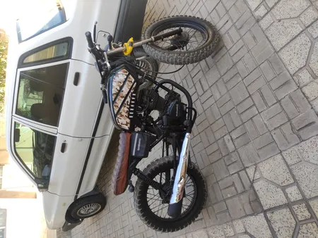 اگزوز موتور سیکلت مدل 01 مناسب برای هندا 125