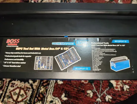 مجموعه 85 عددی جعبه ابزار باس مدل BS-TOLS-85