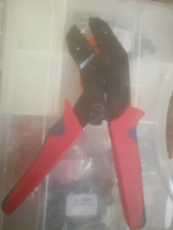 انبر پرس سر سیم مدل اس ان  سایز 0.25 / 6.0