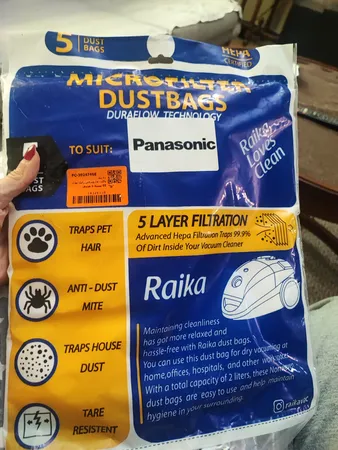 پاکت جاروبرقی رایکا مدل 01 بسته 5 عددی