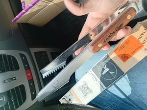 تجریه خرید انبر باربیکیو کوکینگ فلیم مدل TP28