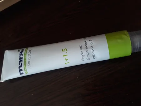 رنگ مو مارال سری دودی شماره 6.1 حجم 100 میلی لیتر رنگ بلوند دودی تیره