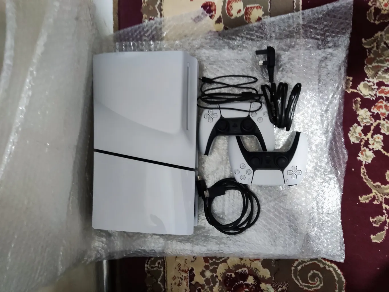 کنسول بازی سونی مدل PlayStation 5 Slim ظرفیت یک ترابایت ریجن 2016A اروپا به همراه دسته اضافی