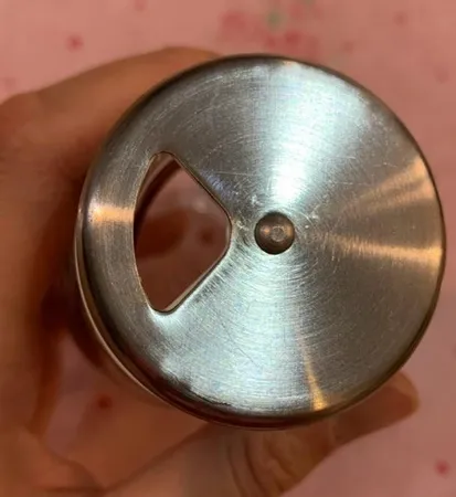 نمکدان زیبا سازان مدل کرومی