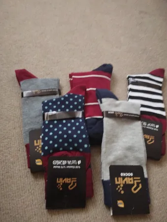 جوراب زنانه مدل پاوین پنج بسته 5 عددی