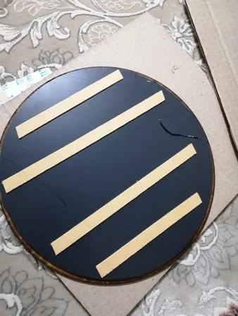 تابلو آینه سالی وان مدل Life قهوه ای