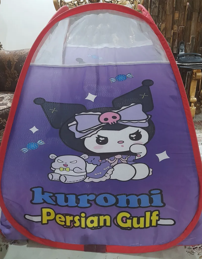 چادر بازی کودک مدل کرومی کد KDK-Kuromi-01