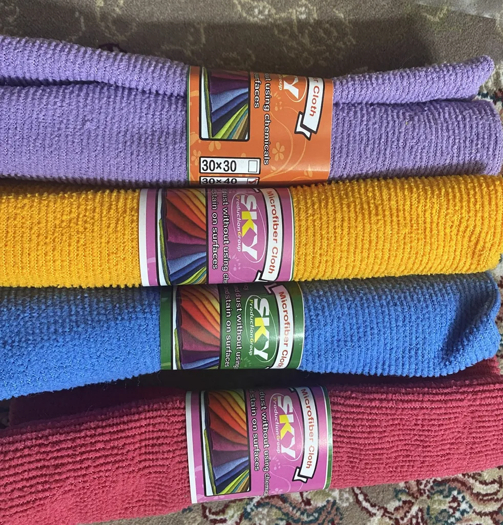 دستمال میکروفایبر اسکای مدل Napkin مجموعه 4 عددی