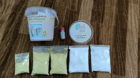 مجموعه قالب گیری هوشمند نی نی تندیس مدل دست و پای نوزاد