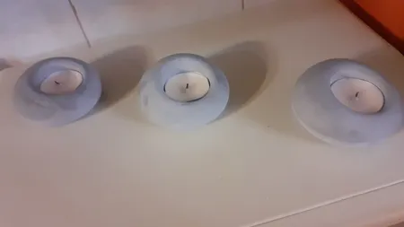 جاشمعی مدل بتنی طرح سنگ بسته 3 عددی