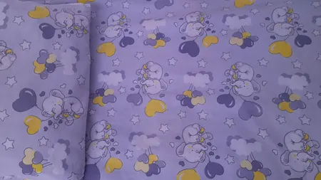 پارچه ملحفه طرح الفنت کد 0180