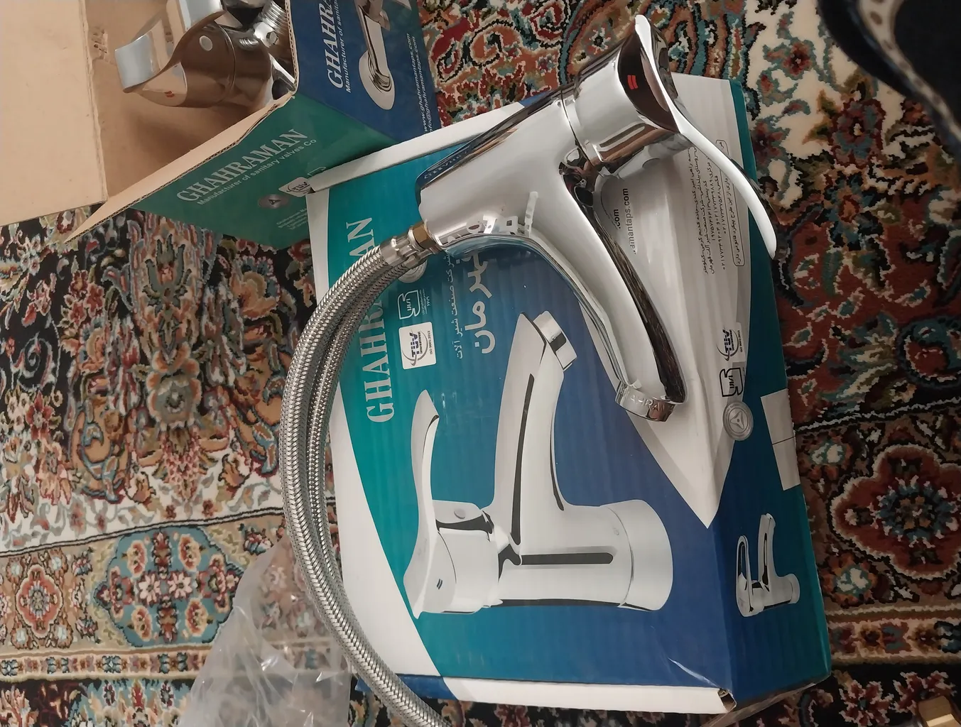 ست شیرآلات قهرمان مدل آبشار دو