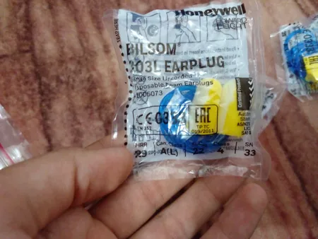 گوش گیر بند دار هاوارد لایت مدل Bilsom 303L بسته 5 جفتی