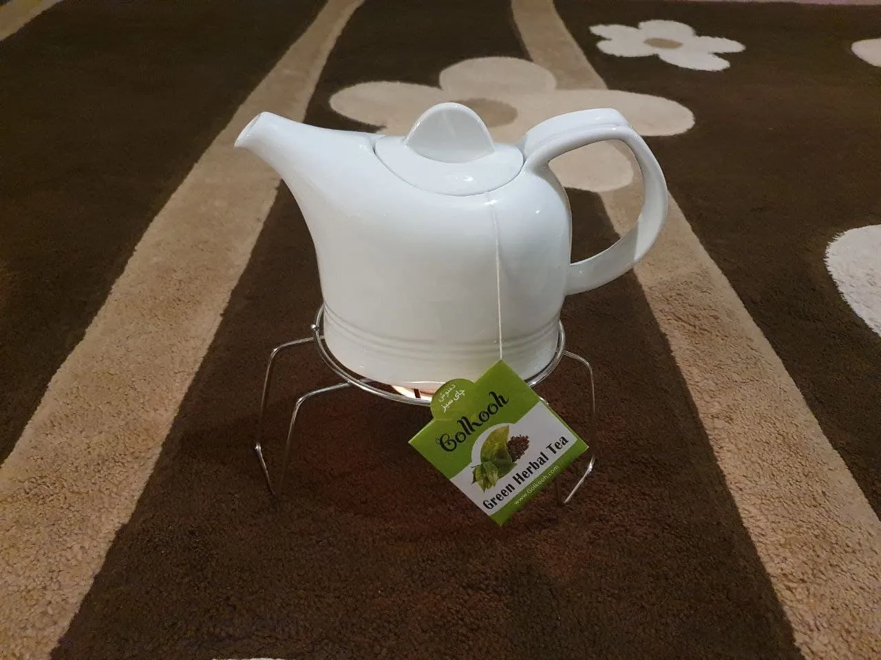 دمنوش مخلوط گلکوه مدل کلاسیک بسته 80 عددی