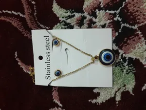 تجریه خرید نیم ست زنانه طرح چشم نظر کد NS1196