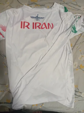 تی شرت ورزشی مردانه مدل هواداری تیم ملی ایران 2023