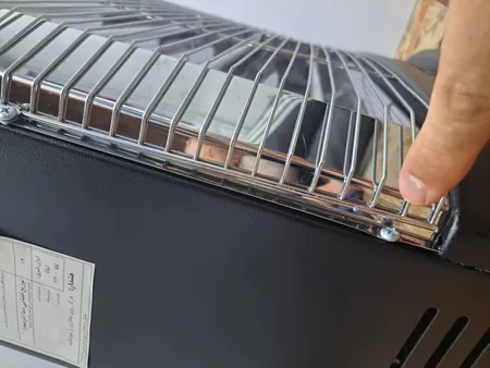 بخاری برقی ایران شرق مدل 2600 لیان فن دار