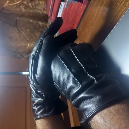 دستکش مردانه پاتن چرم آفتاب مدل R 409