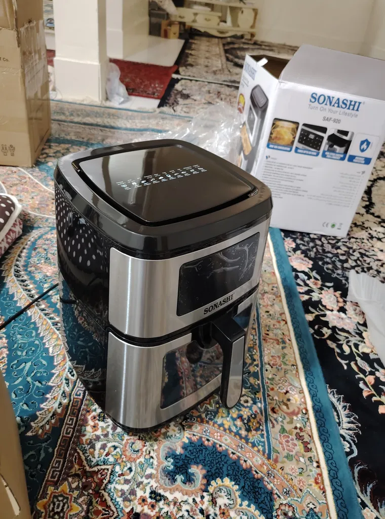 سرخ کن بدون روغن سوناشی مدل SAF-920