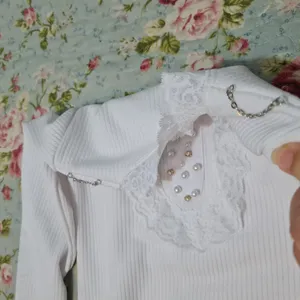 تجریه خرید ست بلوز و سارافون دخترانه مدل 19