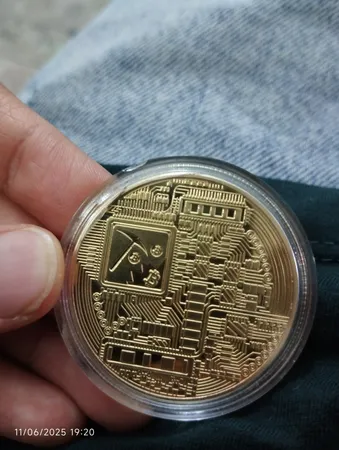 دکوری مدل نماد بیت کوین BTC