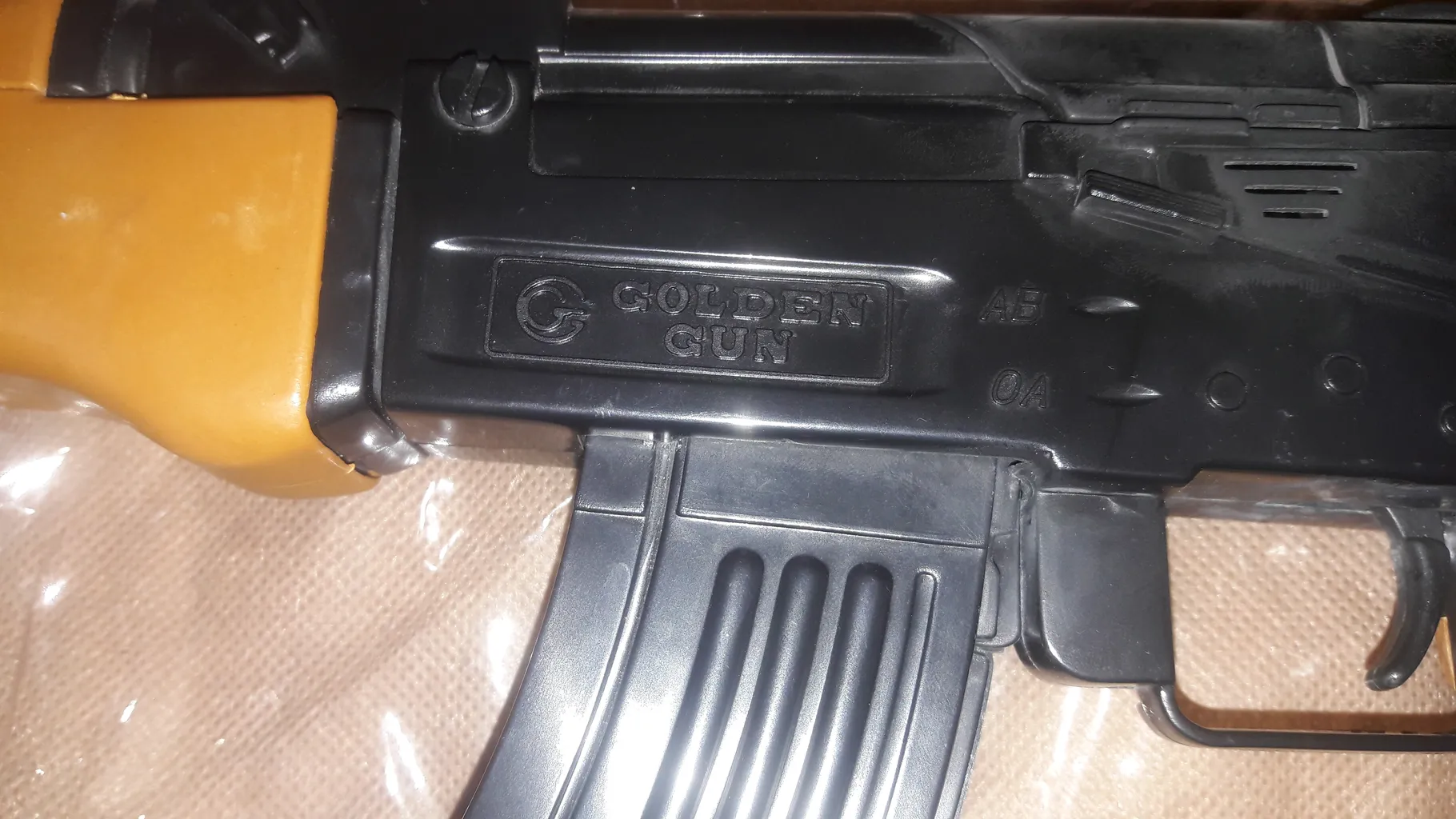 ست اسباب بازی تفنگ طرح کلاشینکف مدل AK-47