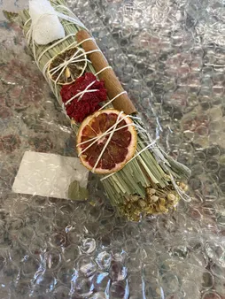 اسماج مدل مریم گلی و لمون گرس طرح گلنار