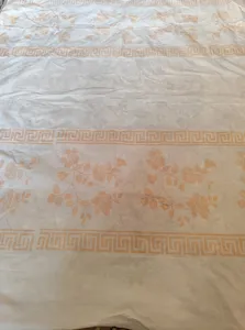 تجریه خرید سفره یکبار مصرف سالینا پلاست مدل گلدار رول 1000 متری