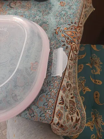 ظرف نگهدارنده لیمون مدل GLASS CONTAINER مجموعه 4 عددی
