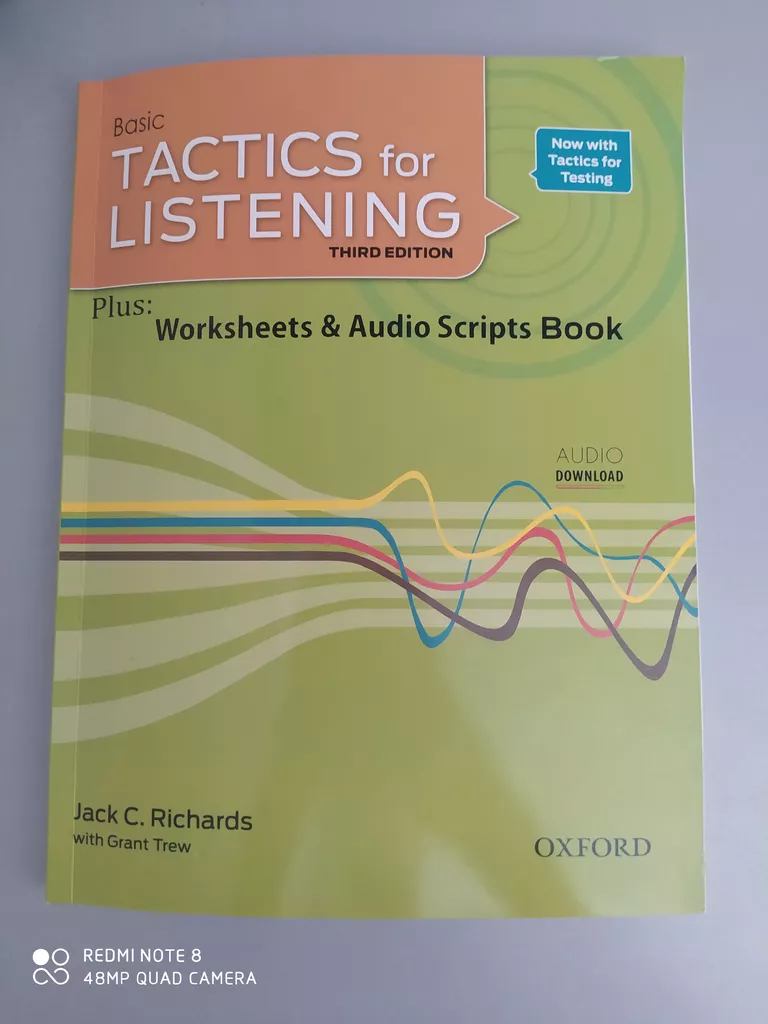کتاب Basic Tactics For Listening third Edition اثر Jack C.Richards and Grant Trew انتشارات Oxford