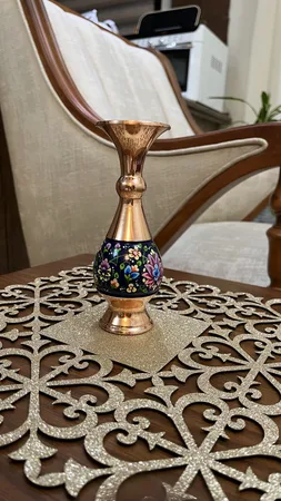 گلدان مسی مدل پرداز کد 1604 بسته دو عددی