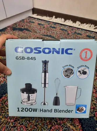 گوشت کوب برقی چندکاره 1200 وات گوسونیک مدل GSB-845