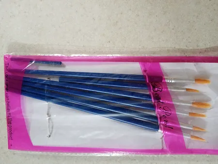 قلم مو گرد مدل Xin Bowen مجموعه 6 عددی