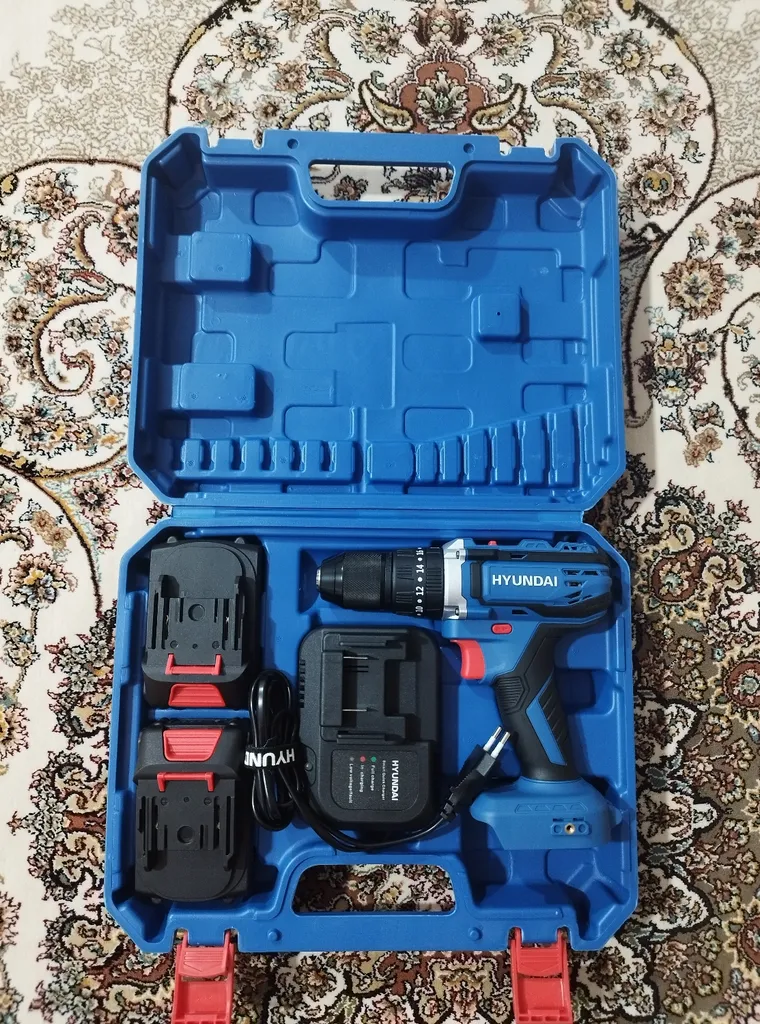 پیچ گوشتی شارژی هیوندای مدل HP-420